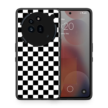 Θήκη Nothing Phone 3a Pro 5G Squares Geometric από τη Smartfits με σχέδιο στο πίσω μέρος και μαύρο περίβλημα | Nothing Phone 3a Pro 5G Squares Geometric case with colorful back and black bezels