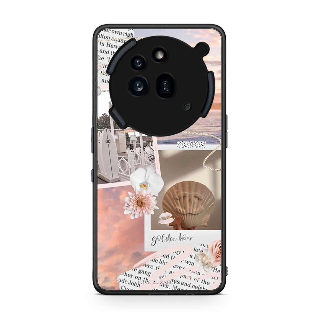 Nothing Phone 3a Pro 5G Golden Hour Θήκη Αγίου Βαλεντίνου από τη Smartfits με σχέδιο στο πίσω μέρος και μαύρο περίβλημα | Smartphone case with colorful back and black bezels by Smartfits
