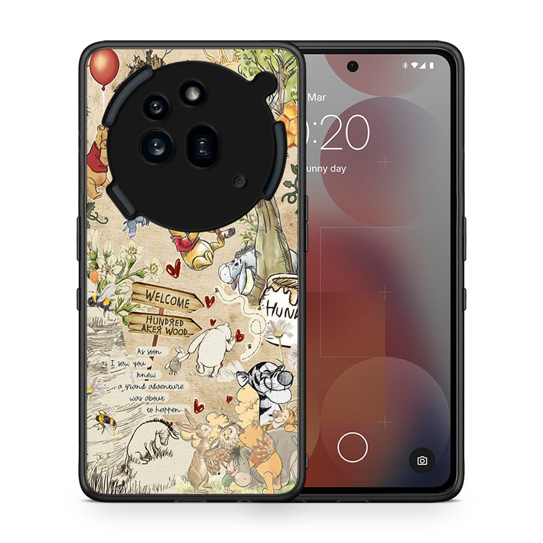 Θήκη Nothing Phone 3a Pro 5G Happy Friends από τη Smartfits με σχέδιο στο πίσω μέρος και μαύρο περίβλημα | Nothing Phone 3a Pro 5G Happy Friends case with colorful back and black bezels