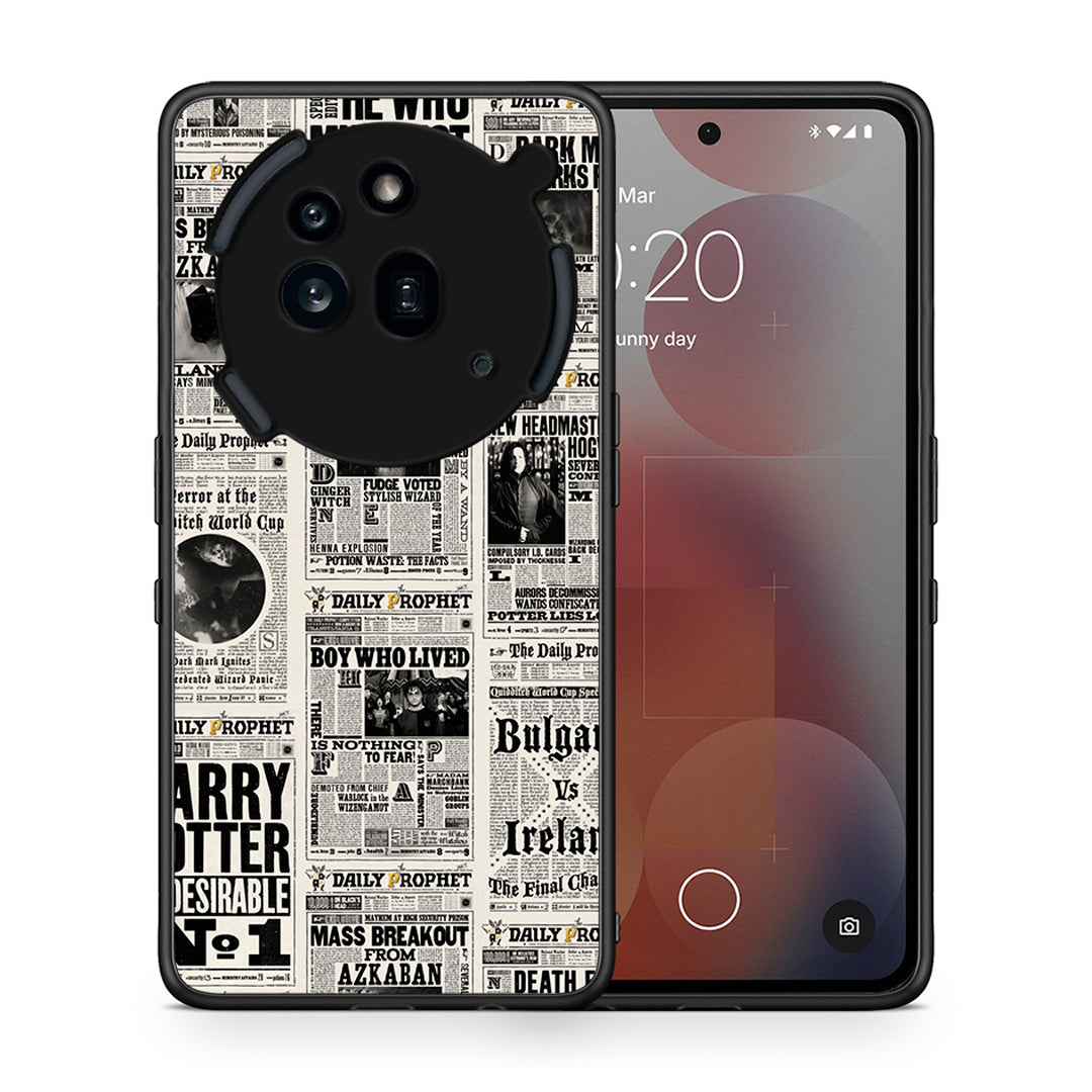 Θήκη Nothing Phone 3a Pro 5G Harry Paper από τη Smartfits με σχέδιο στο πίσω μέρος και μαύρο περίβλημα | Nothing Phone 3a Pro 5G Harry Paper case with colorful back and black bezels