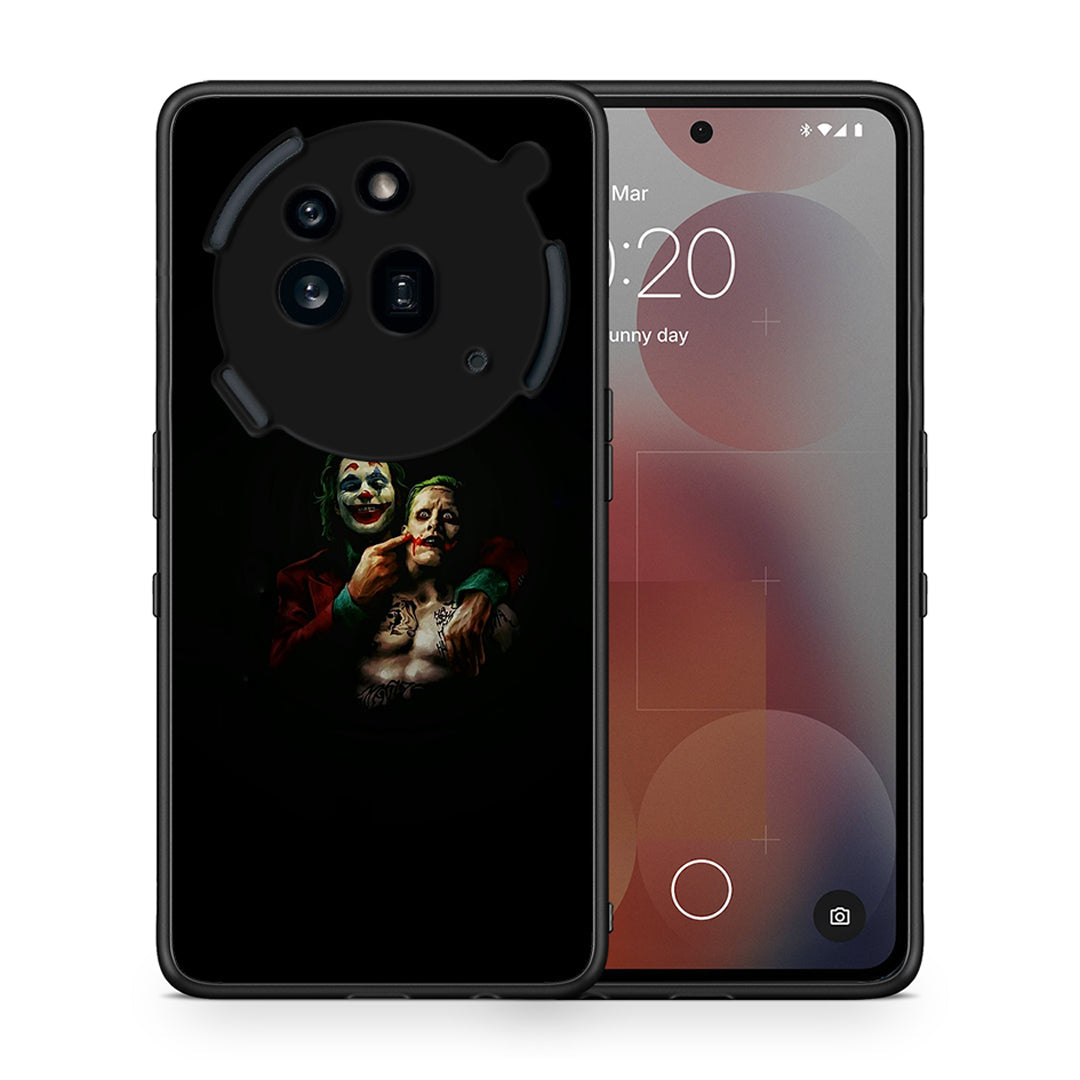 Θήκη Nothing Phone 3a Pro 5G Clown Hero από τη Smartfits με σχέδιο στο πίσω μέρος και μαύρο περίβλημα | Nothing Phone 3a Pro 5G Clown Hero case with colorful back and black bezels