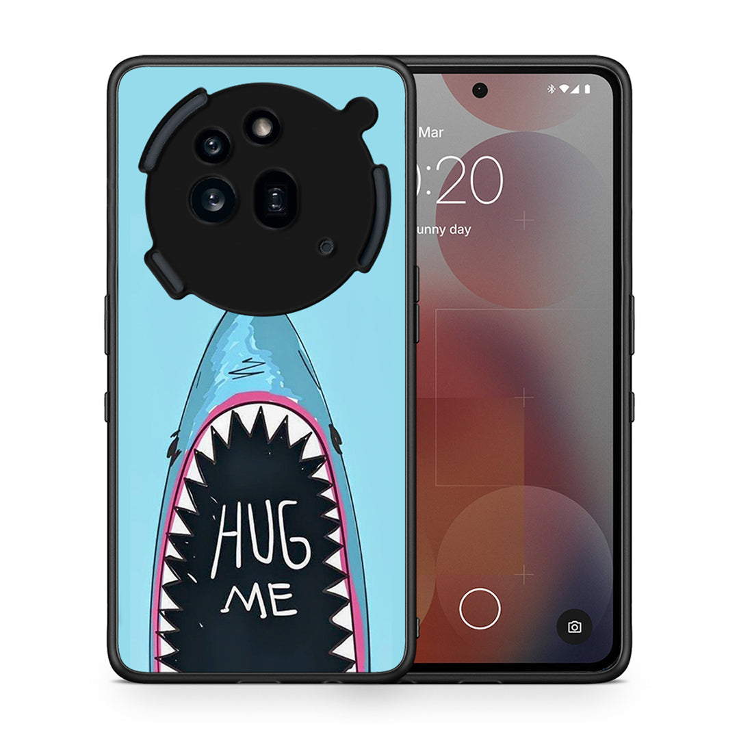 Θήκη Nothing Phone 3a Pro 5G Hug Me από τη Smartfits με σχέδιο στο πίσω μέρος και μαύρο περίβλημα | Nothing Phone 3a Pro 5G Hug Me case with colorful back and black bezels