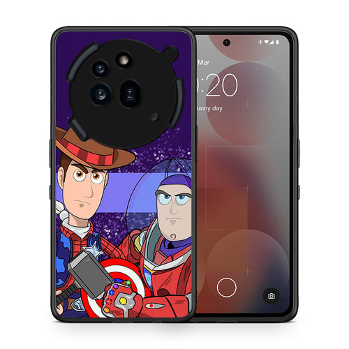 Θήκη Nothing Phone 3a Pro 5G Infinity Story από τη Smartfits με σχέδιο στο πίσω μέρος και μαύρο περίβλημα | Nothing Phone 3a Pro 5G Infinity Story case with colorful back and black bezels