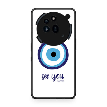 Nothing Phone 3a Pro 5G Karma Says θήκη από τη Smartfits με σχέδιο στο πίσω μέρος και μαύρο περίβλημα | Smartphone case with colorful back and black bezels by Smartfits