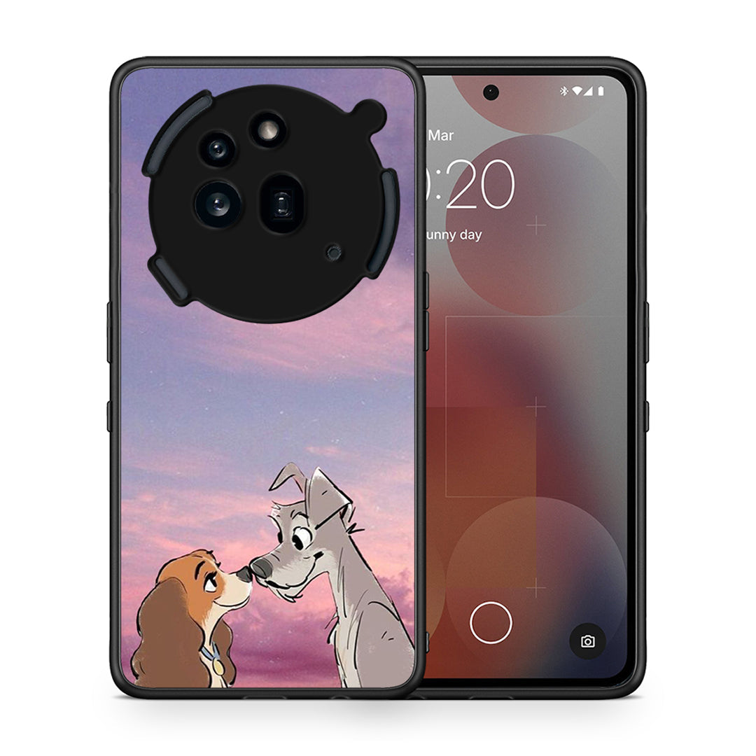 Θήκη Nothing Phone 3a Pro 5G Lady And Tramp από τη Smartfits με σχέδιο στο πίσω μέρος και μαύρο περίβλημα | Nothing Phone 3a Pro 5G Lady And Tramp case with colorful back and black bezels
