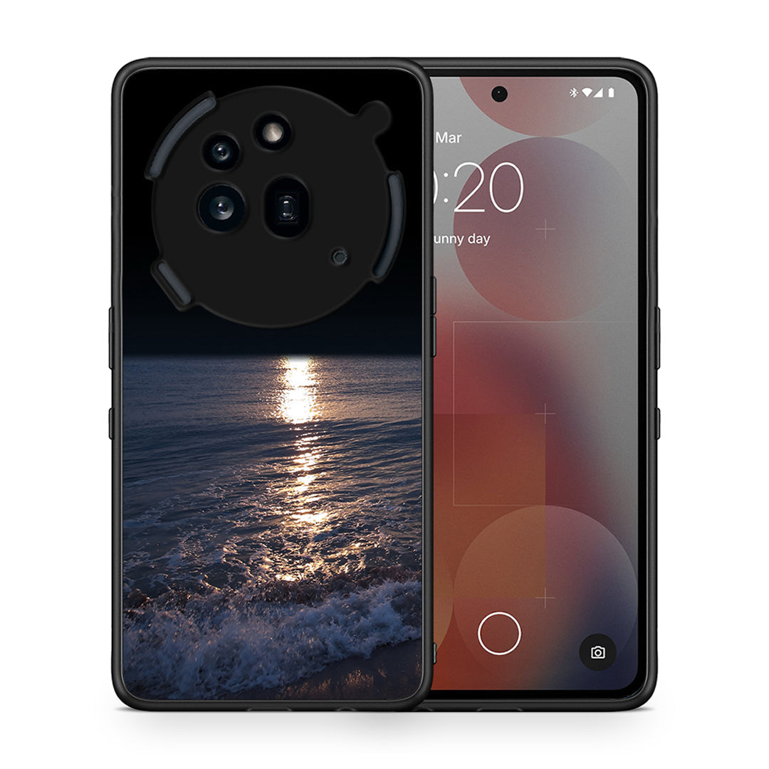 Θήκη Nothing Phone 3a Pro 5G Moon Landscape από τη Smartfits με σχέδιο στο πίσω μέρος και μαύρο περίβλημα | Nothing Phone 3a Pro 5G Moon Landscape case with colorful back and black bezels