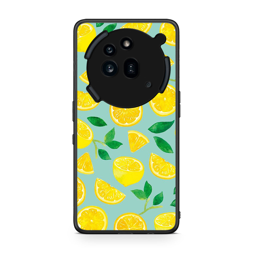 Nothing Phone 3a Pro 5G Lemons θήκη από τη Smartfits με σχέδιο στο πίσω μέρος και μαύρο περίβλημα | Smartphone case with colorful back and black bezels by Smartfits