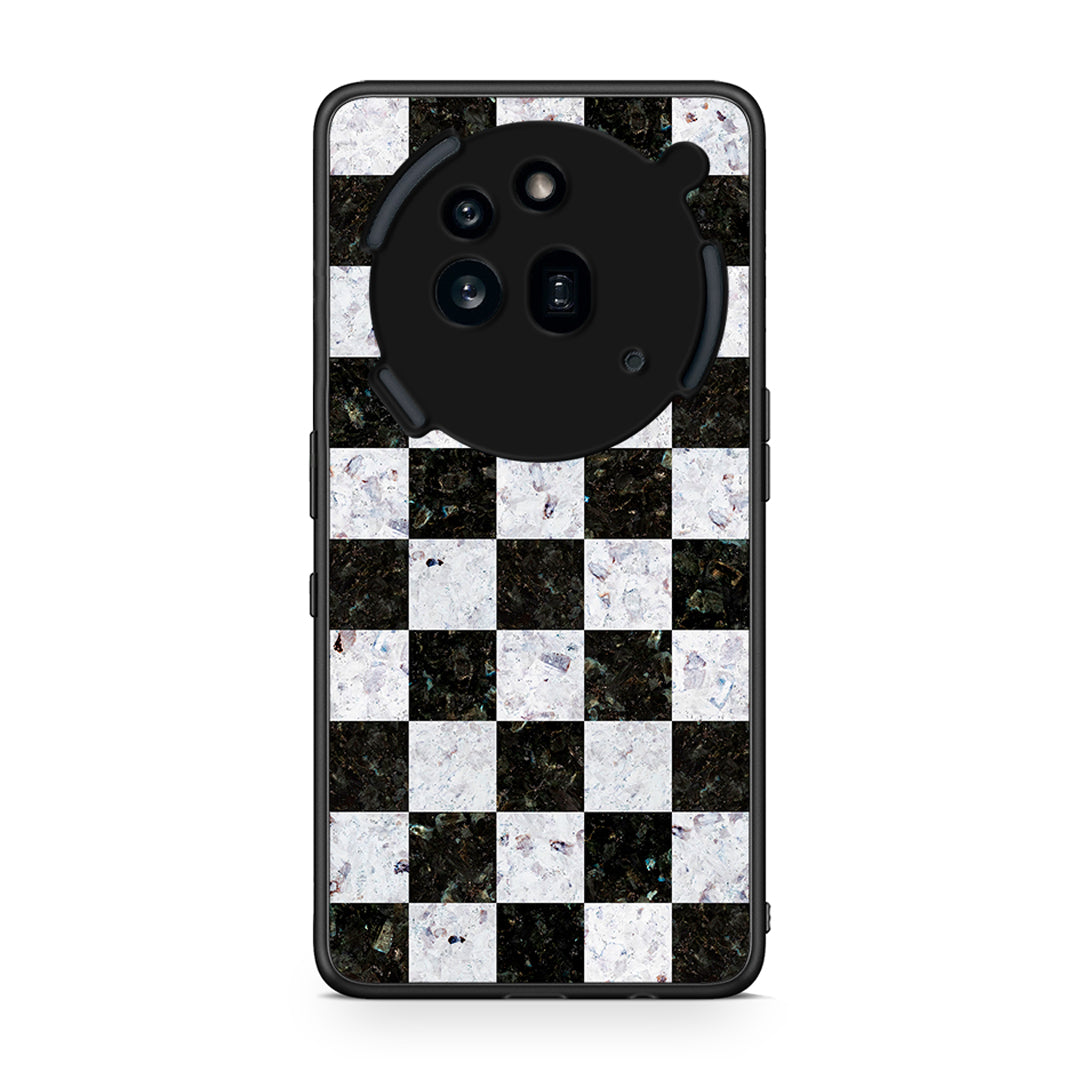 4 - Nothing Phone 3a Pro 5G Square Geometric Marble case, cover, bumper
