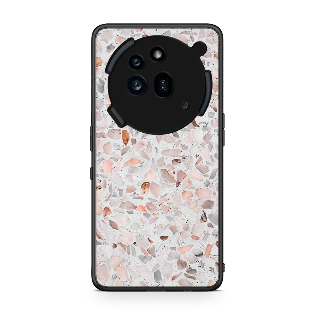 Nothing Phone 3a Pro 5G Marble Terrazzo θήκη από τη Smartfits με σχέδιο στο πίσω μέρος και μαύρο περίβλημα | Smartphone case with colorful back and black bezels by Smartfits