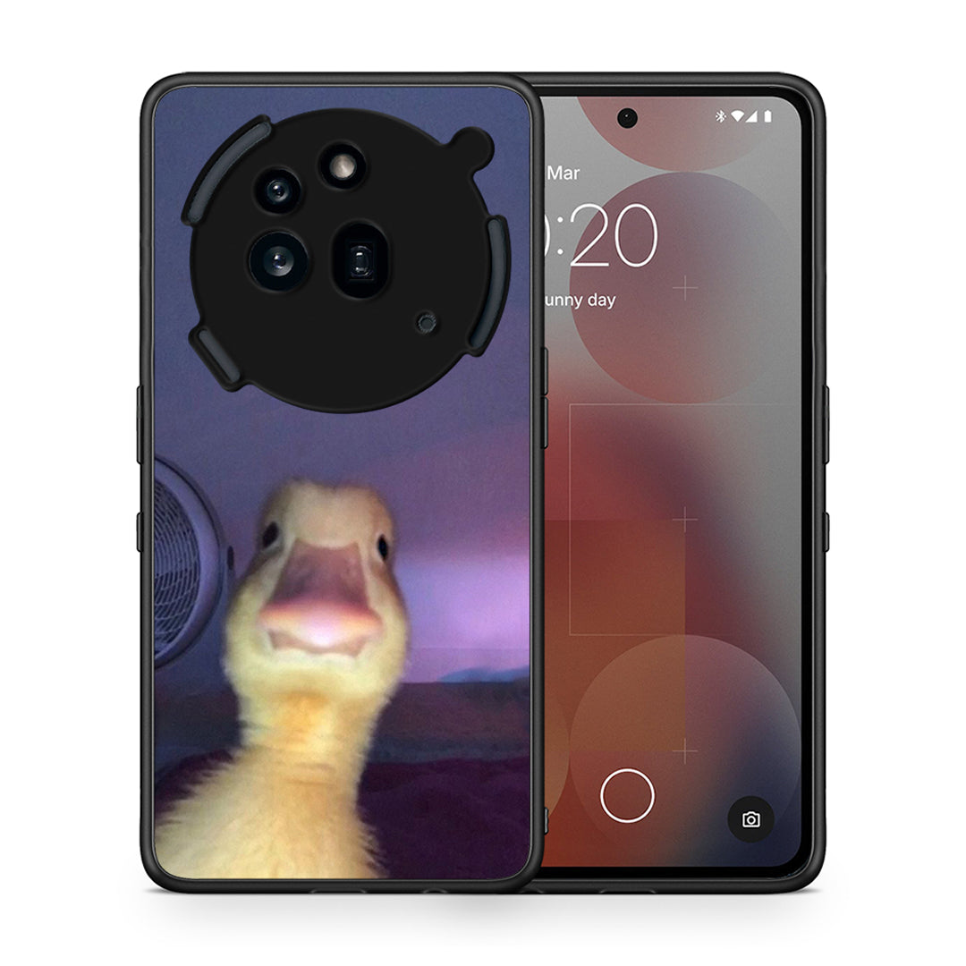 Θήκη Nothing Phone 3a Pro 5G Meme Duck από τη Smartfits με σχέδιο στο πίσω μέρος και μαύρο περίβλημα | Nothing Phone 3a Pro 5G Meme Duck case with colorful back and black bezels