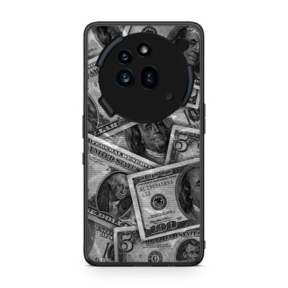 Nothing Phone 3a Pro 5G Money Dollars θήκη από τη Smartfits με σχέδιο στο πίσω μέρος και μαύρο περίβλημα | Smartphone case with colorful back and black bezels by Smartfits