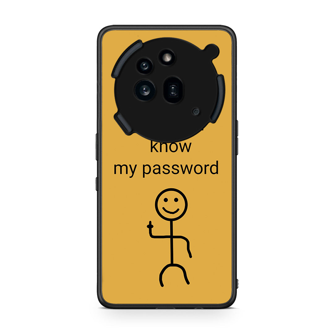 Nothing Phone 3a Pro 5G My Password Θήκη από τη Smartfits με σχέδιο στο πίσω μέρος και μαύρο περίβλημα | Smartphone case with colorful back and black bezels by Smartfits