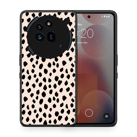 Θήκη Nothing Phone 3a Pro 5G New Polka Dots από τη Smartfits με σχέδιο στο πίσω μέρος και μαύρο περίβλημα | Nothing Phone 3a Pro 5G New Polka Dots case with colorful back and black bezels