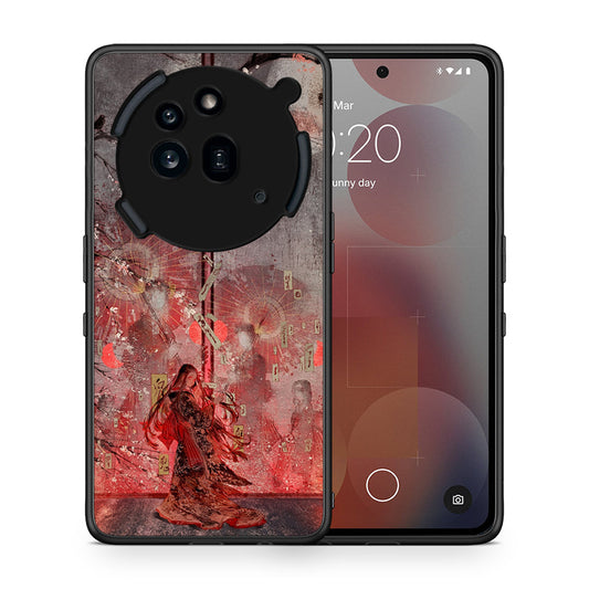 Θήκη Nothing Phone 3a Pro 5G Nezuko Kamado από τη Smartfits με σχέδιο στο πίσω μέρος και μαύρο περίβλημα | Nothing Phone 3a Pro 5G Nezuko Kamado case with colorful back and black bezels
