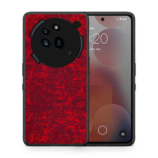 Θήκη Nothing Phone 3a Pro 5G Paisley Cashmere από τη Smartfits με σχέδιο στο πίσω μέρος και μαύρο περίβλημα | Nothing Phone 3a Pro 5G Paisley Cashmere case with colorful back and black bezels