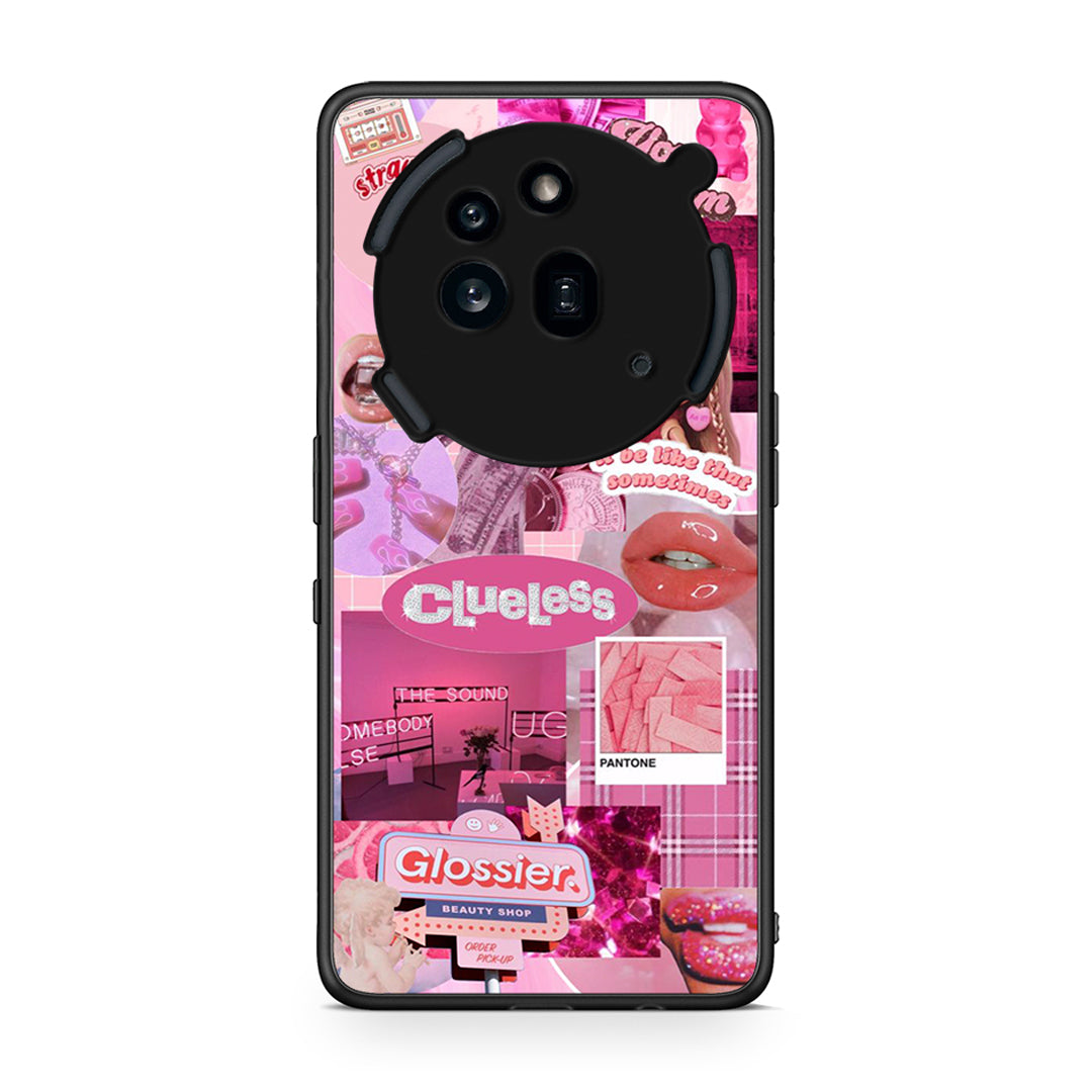 Nothing Phone 3a Pro 5G Pink Love Θήκη Αγίου Βαλεντίνου από τη Smartfits με σχέδιο στο πίσω μέρος και μαύρο περίβλημα | Smartphone case with colorful back and black bezels by Smartfits
