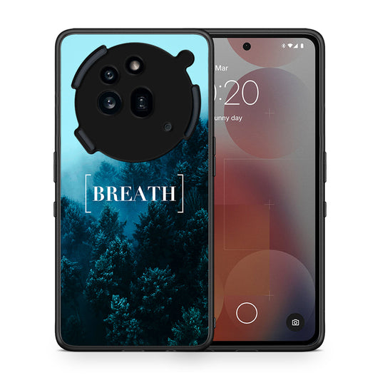 Θήκη Nothing Phone 3a Pro 5G Breath Quote από τη Smartfits με σχέδιο στο πίσω μέρος και μαύρο περίβλημα | Nothing Phone 3a Pro 5G Breath Quote case with colorful back and black bezels
