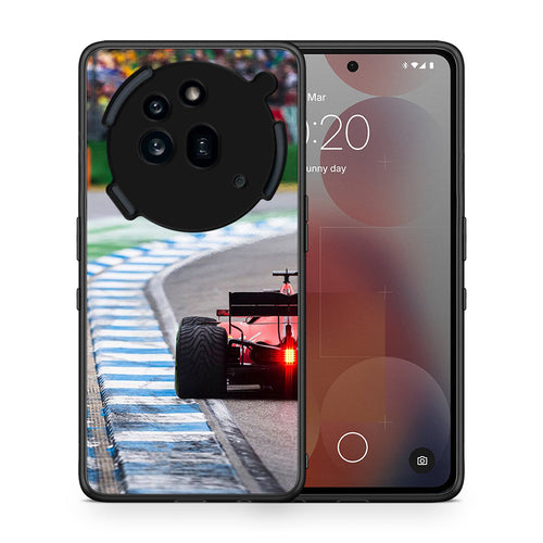 Θήκη Nothing Phone 3a Pro 5G Racing Vibes από τη Smartfits με σχέδιο στο πίσω μέρος και μαύρο περίβλημα | Nothing Phone 3a Pro 5G Racing Vibes case with colorful back and black bezels