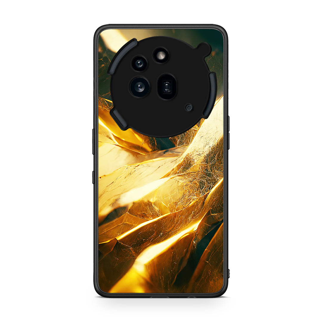 Nothing Phone 3a Pro 5G Real Gold θήκη από τη Smartfits με σχέδιο στο πίσω μέρος και μαύρο περίβλημα | Smartphone case with colorful back and black bezels by Smartfits