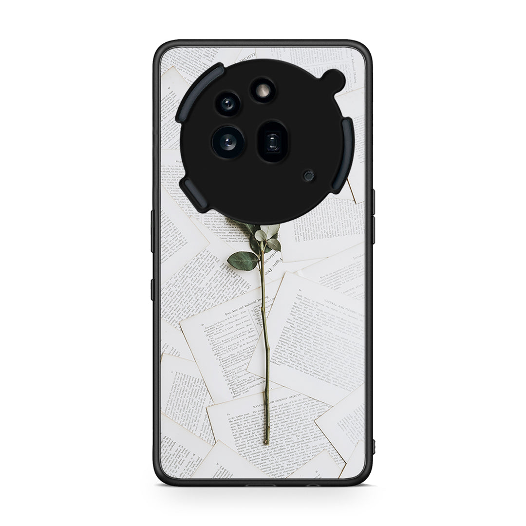 Nothing Phone 3a Pro 5G Red Rose θήκη από τη Smartfits με σχέδιο στο πίσω μέρος και μαύρο περίβλημα | Smartphone case with colorful back and black bezels by Smartfits