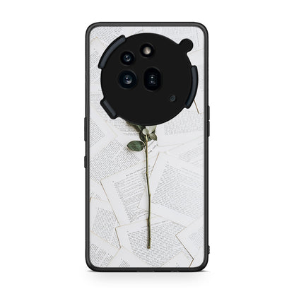 Nothing Phone 3a Pro 5G Red Rose θήκη από τη Smartfits με σχέδιο στο πίσω μέρος και μαύρο περίβλημα | Smartphone case with colorful back and black bezels by Smartfits