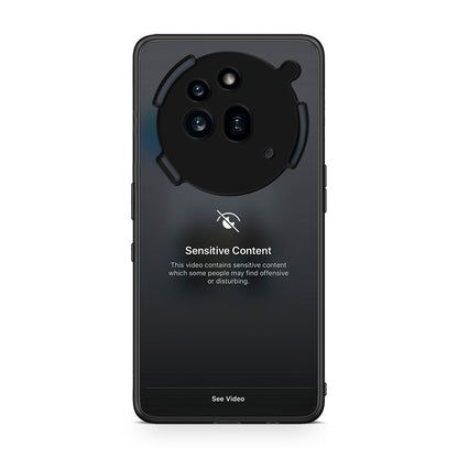 Nothing Phone 3a Pro 5G Sensitive Content θήκη από τη Smartfits με σχέδιο στο πίσω μέρος και μαύρο περίβλημα | Smartphone case with colorful back and black bezels by Smartfits