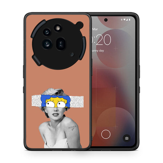 Θήκη Nothing Phone 3a Pro 5G Sim Merilyn από τη Smartfits με σχέδιο στο πίσω μέρος και μαύρο περίβλημα | Nothing Phone 3a Pro 5G Sim Merilyn case with colorful back and black bezels