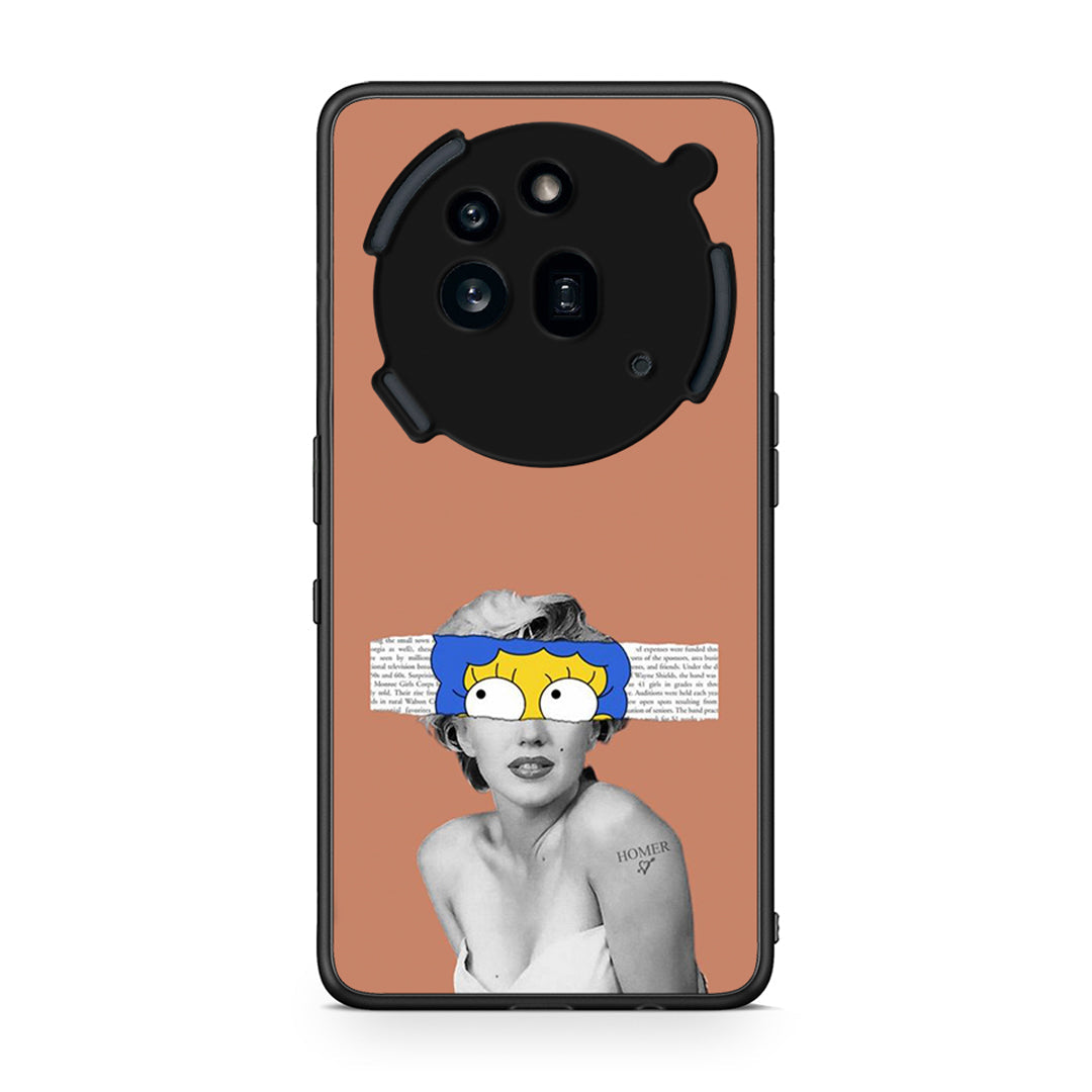 Nothing Phone 3a Pro 5G Sim Merilyn θήκη από τη Smartfits με σχέδιο στο πίσω μέρος και μαύρο περίβλημα | Smartphone case with colorful back and black bezels by Smartfits