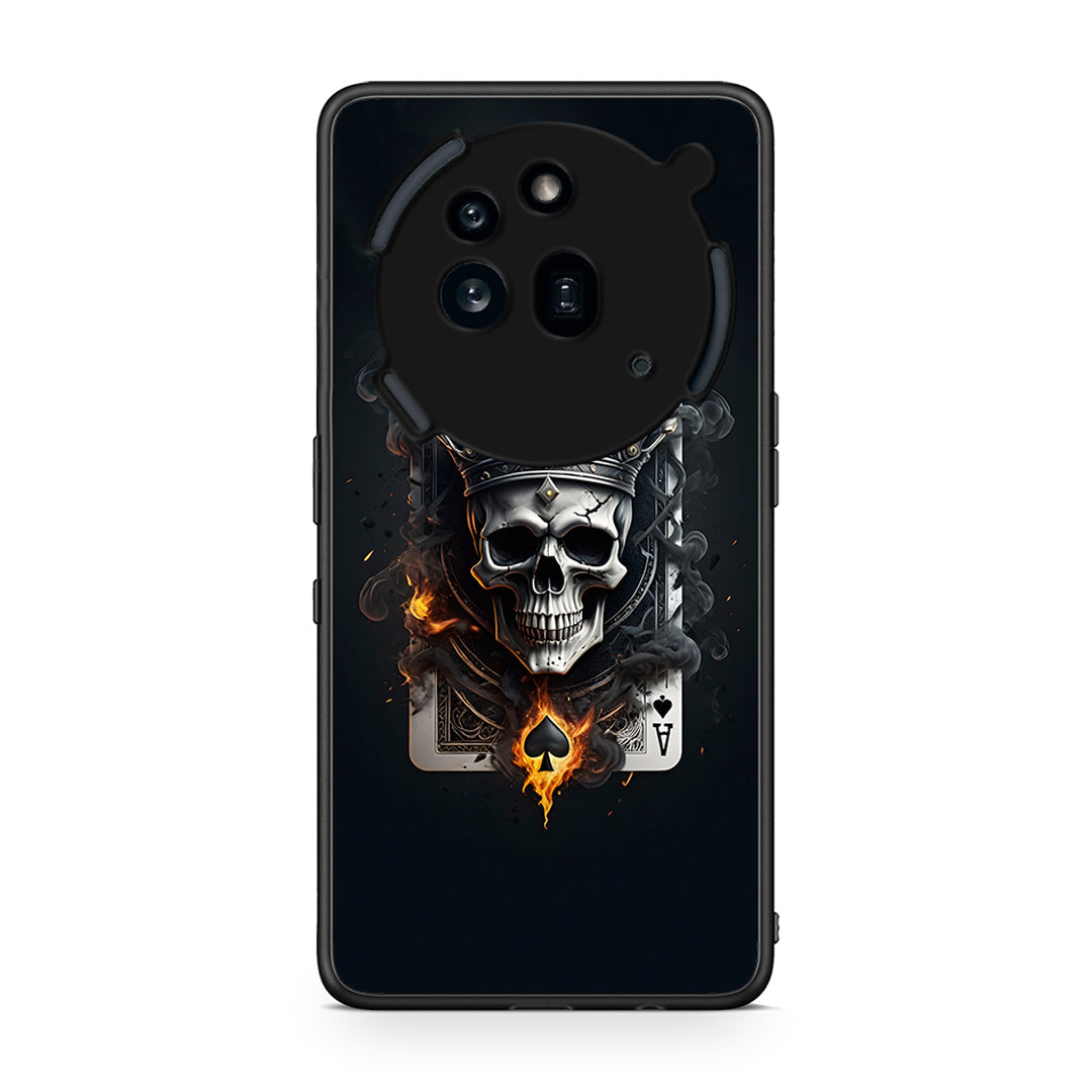 Nothing Phone 3a Pro 5G Skull King Ace θήκη από τη Smartfits με σχέδιο στο πίσω μέρος και μαύρο περίβλημα | Smartphone case with colorful back and black bezels by Smartfits