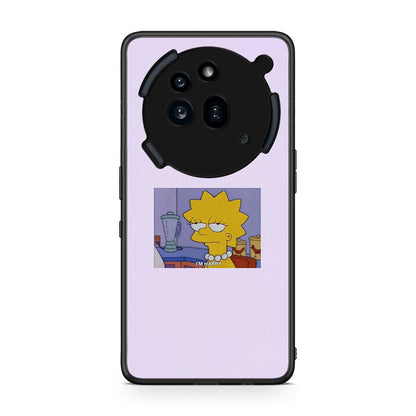 Nothing Phone 3a Pro 5G So Happy θήκη από τη Smartfits με σχέδιο στο πίσω μέρος και μαύρο περίβλημα | Smartphone case with colorful back and black bezels by Smartfits