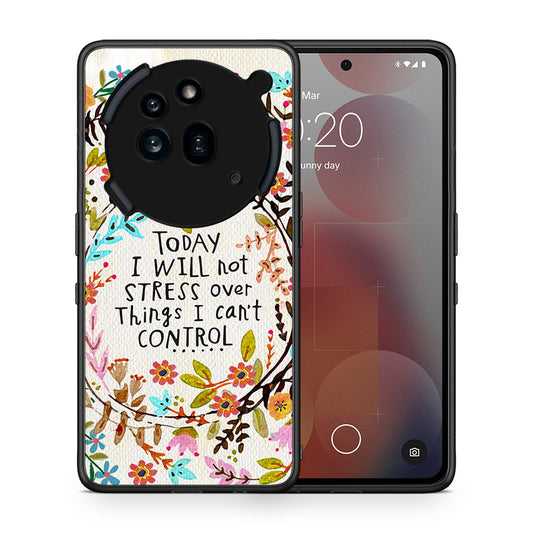 Θήκη Nothing Phone 3a Pro 5G Stress Over από τη Smartfits με σχέδιο στο πίσω μέρος και μαύρο περίβλημα | Nothing Phone 3a Pro 5G Stress Over case with colorful back and black bezels