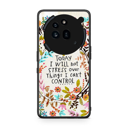 Nothing Phone 3a Pro 5G Stress Over θήκη από τη Smartfits με σχέδιο στο πίσω μέρος και μαύρο περίβλημα | Smartphone case with colorful back and black bezels by Smartfits