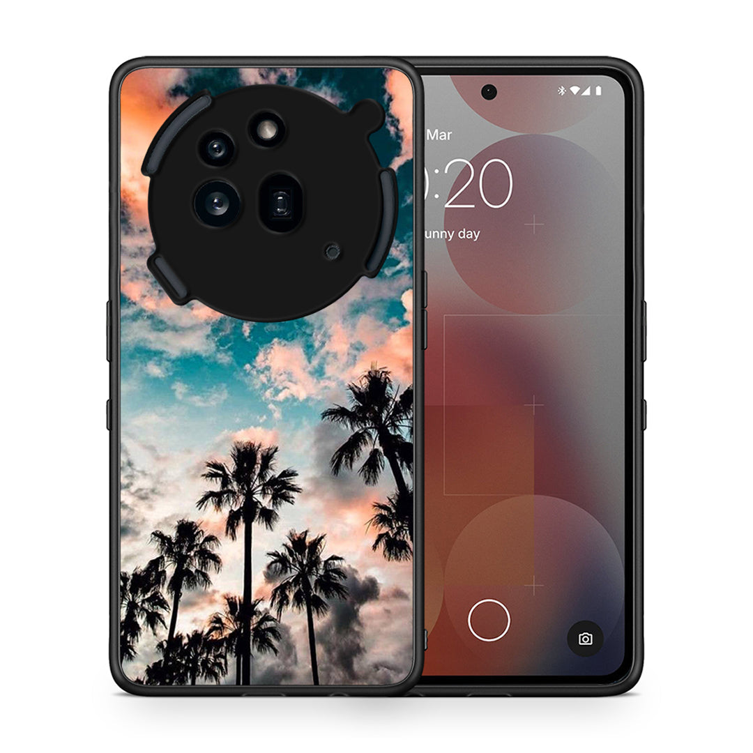 Θήκη Nothing Phone 3a Pro 5G Sky Summer από τη Smartfits με σχέδιο στο πίσω μέρος και μαύρο περίβλημα | Nothing Phone 3a Pro 5G Sky Summer case with colorful back and black bezels