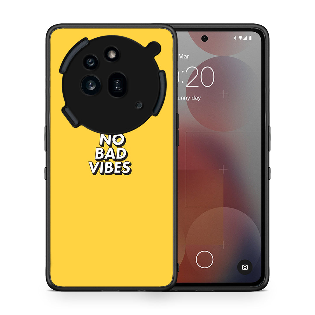 Θήκη Nothing Phone 3a Pro 5G Vibes Text από τη Smartfits με σχέδιο στο πίσω μέρος και μαύρο περίβλημα | Nothing Phone 3a Pro 5G Vibes Text case with colorful back and black bezels