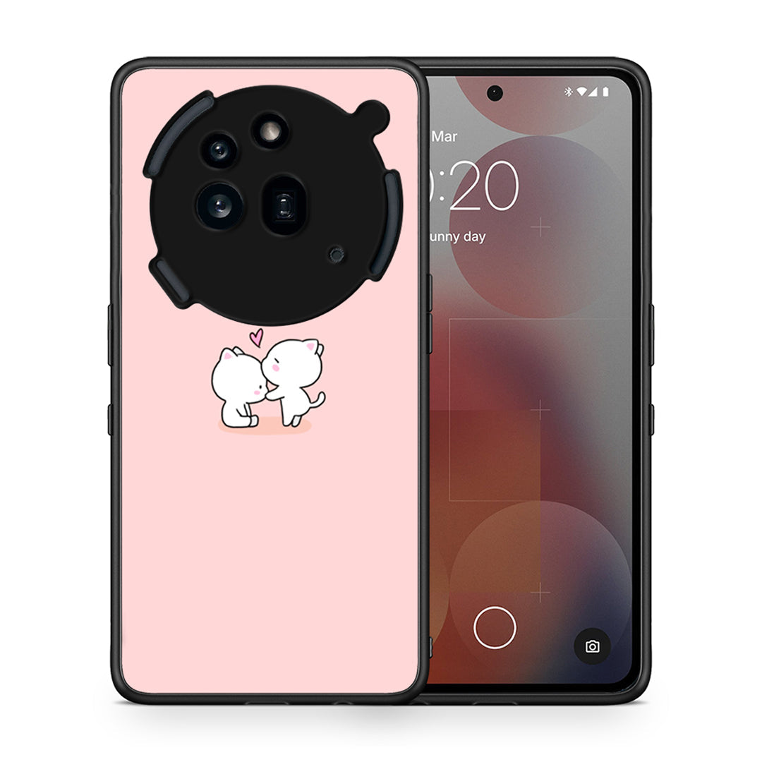 Θήκη Nothing Phone 3a Pro 5G Love Valentine από τη Smartfits με σχέδιο στο πίσω μέρος και μαύρο περίβλημα | Nothing Phone 3a Pro 5G Love Valentine case with colorful back and black bezels