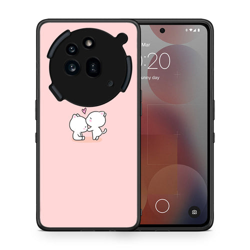 Θήκη Nothing Phone 3a Pro 5G Love Valentine από τη Smartfits με σχέδιο στο πίσω μέρος και μαύρο περίβλημα | Nothing Phone 3a Pro 5G Love Valentine case with colorful back and black bezels