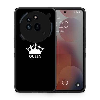 Θήκη Nothing Phone 3a Pro 5G Queen Valentine από τη Smartfits με σχέδιο στο πίσω μέρος και μαύρο περίβλημα | Nothing Phone 3a Pro 5G Queen Valentine case with colorful back and black bezels