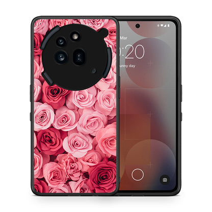 Θήκη Nothing Phone 3a Pro 5G RoseGarden Valentine από τη Smartfits με σχέδιο στο πίσω μέρος και μαύρο περίβλημα | Nothing Phone 3a Pro 5G RoseGarden Valentine case with colorful back and black bezels