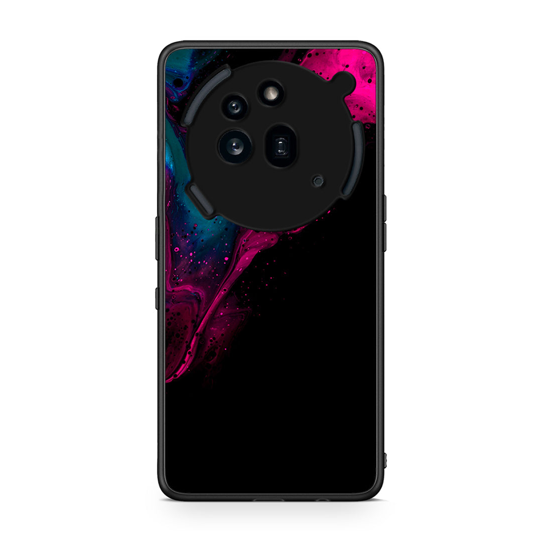 4 - Nothing Phone 3a Pro 5G Pink Black Watercolor case, cover, bumper