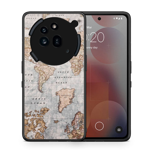 World Map - Nothing Phone 3a Pro 5G θήκη