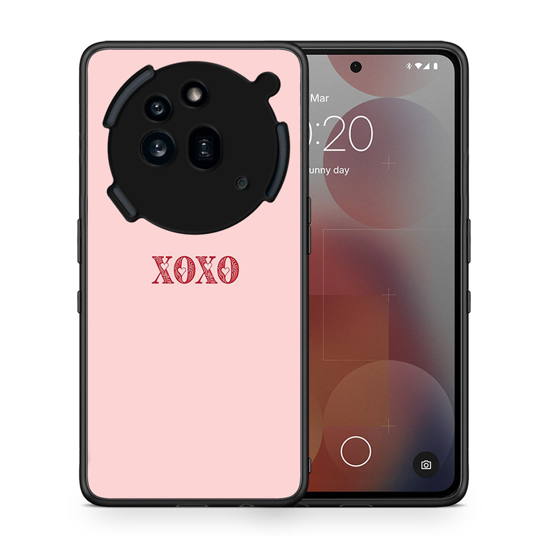 Θήκη Nothing Phone 3a Pro 5G XOXO Love από τη Smartfits με σχέδιο στο πίσω μέρος και μαύρο περίβλημα | Nothing Phone 3a Pro 5G XOXO Love case with colorful back and black bezels
