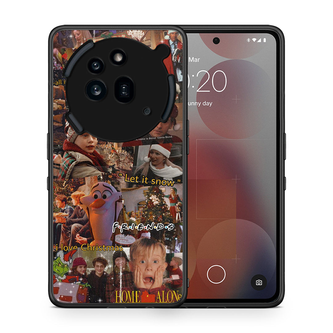 Θήκη Nothing Phone 3a Pro 5G Xmas Wishes από τη Smartfits με σχέδιο στο πίσω μέρος και μαύρο περίβλημα | Nothing Phone 3a Pro 5G Xmas Wishes case with colorful back and black bezels