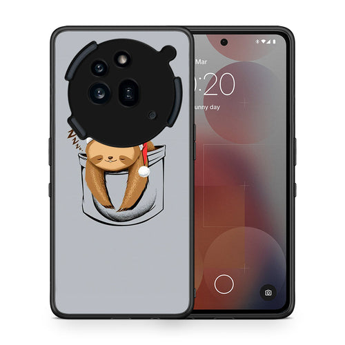 Θήκη Nothing Phone 3a Pro 5G Xmas Zzzz από τη Smartfits με σχέδιο στο πίσω μέρος και μαύρο περίβλημα | Nothing Phone 3a Pro 5G Xmas Zzzz case with colorful back and black bezels