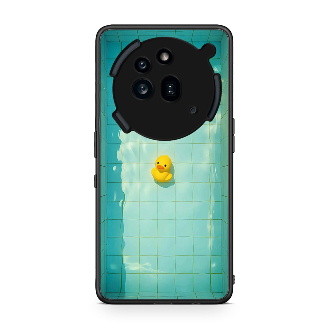 Nothing Phone 3a Pro 5G Yellow Duck θήκη από τη Smartfits με σχέδιο στο πίσω μέρος και μαύρο περίβλημα | Smartphone case with colorful back and black bezels by Smartfits