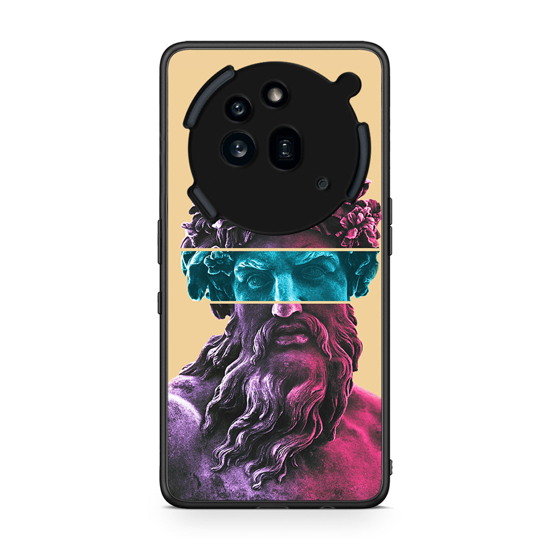 Nothing Phone 3a Pro 5G Zeus Art Θήκη Αγίου Βαλεντίνου από τη Smartfits με σχέδιο στο πίσω μέρος και μαύρο περίβλημα | Smartphone case with colorful back and black bezels by Smartfits
