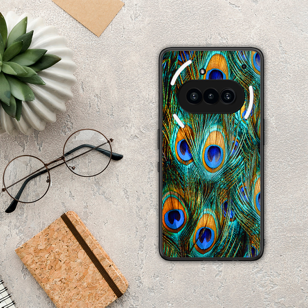 Real Peacock Feathers - Nothing Phone 3a θήκη