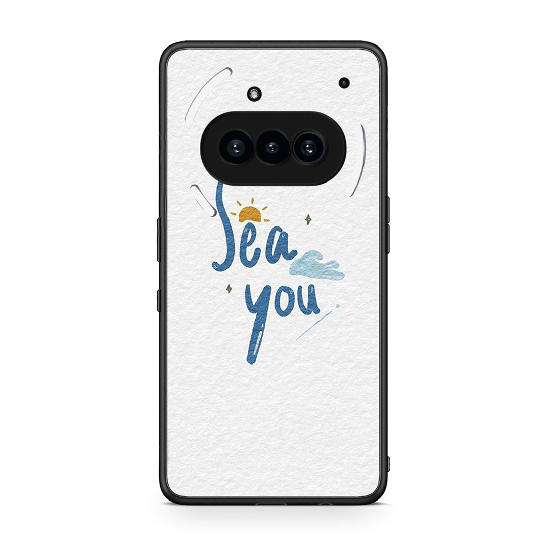Nothing Phone 3a Sea You Θήκη από τη Smartfits με σχέδιο στο πίσω μέρος και μαύρο περίβλημα | Smartphone case with colorful back and black bezels by Smartfits