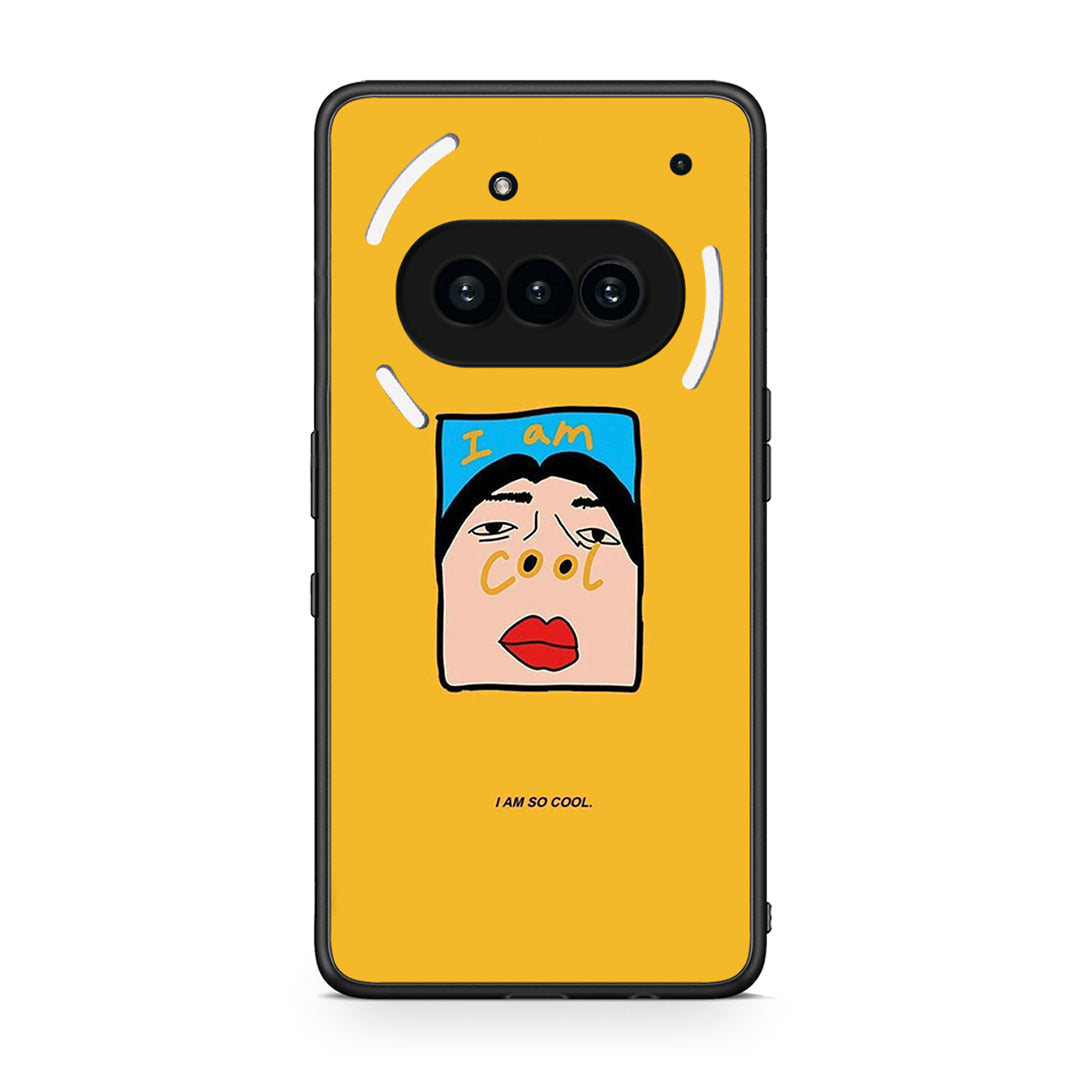 Nothing Phone 3a So Cool Θήκη Αγίου Βαλεντίνου από τη Smartfits με σχέδιο στο πίσω μέρος και μαύρο περίβλημα | Smartphone case with colorful back and black bezels by Smartfits