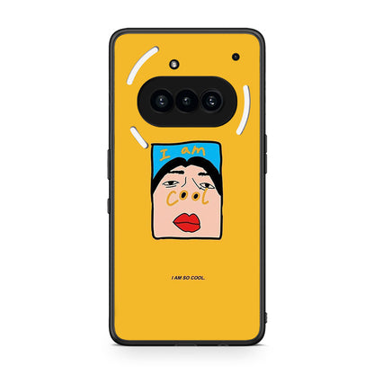 Nothing Phone 3a So Cool Θήκη Αγίου Βαλεντίνου από τη Smartfits με σχέδιο στο πίσω μέρος και μαύρο περίβλημα | Smartphone case with colorful back and black bezels by Smartfits