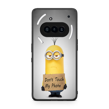 4 - Nothing Phone 3a Minion Text case, cover, bumper